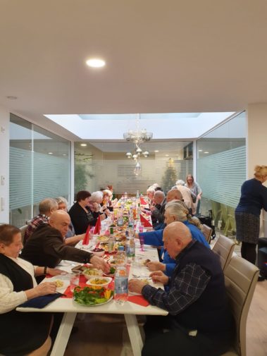 Avantis Tagespflege Burtscheid Weihnachtsfeier 2019