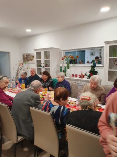 Avantis Tagespflege Burtscheid Weihnachtsfeier 2019