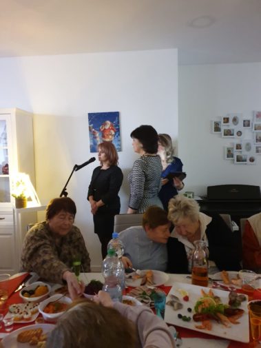 Avantis Tagespflege Burtscheid Weihnachtsfeier 2019